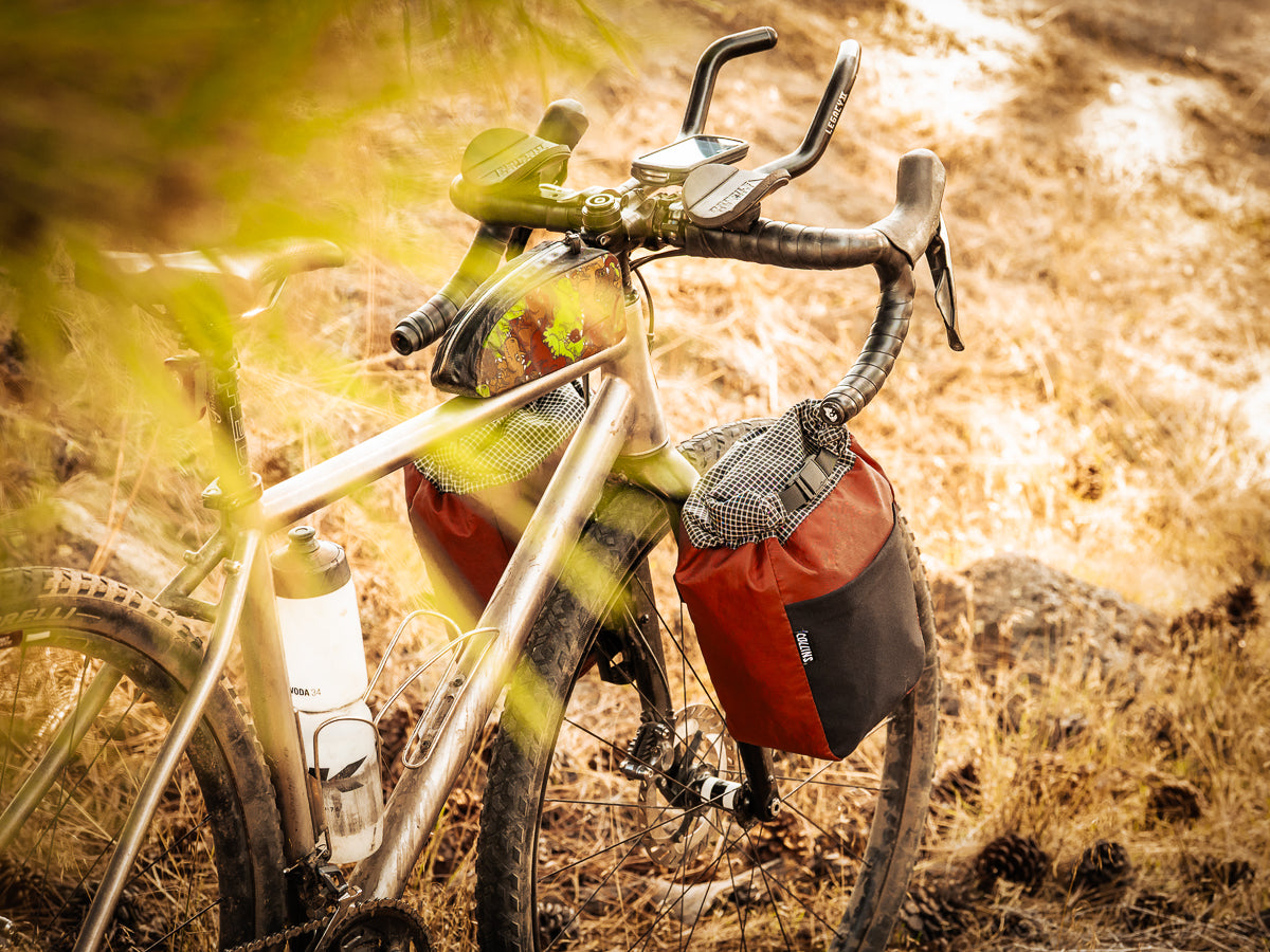 gravel bike fork bags The Strata